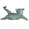 Hello Honey® 7.5" Gray Yoga Pig with Bird Decoration